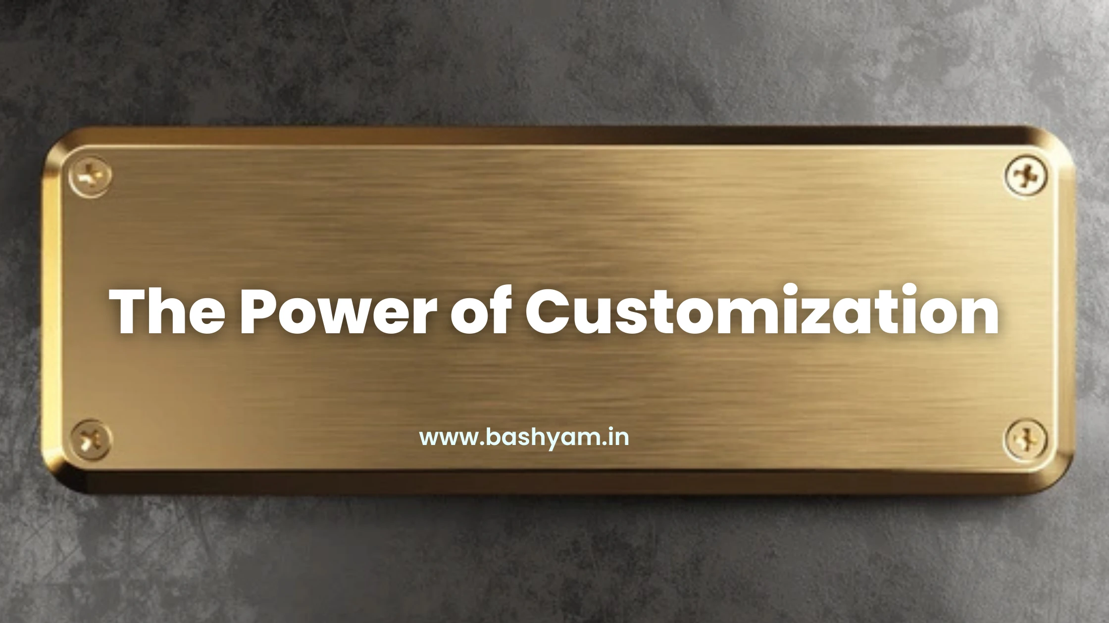 High quality brass and stainless steel name plates