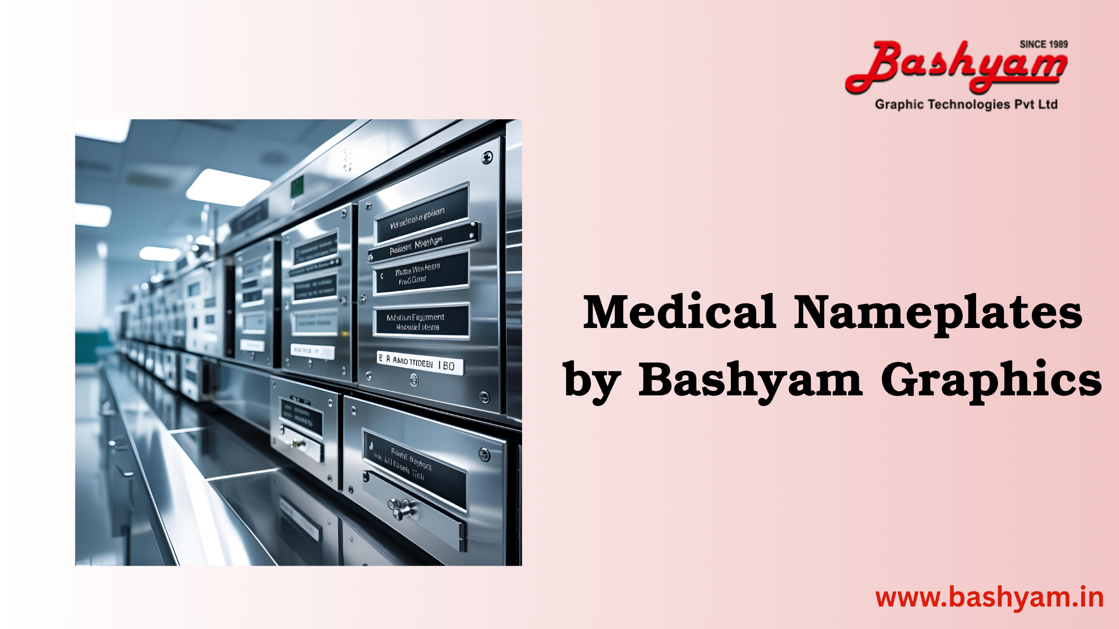 medical equipment nameplates manufacturers